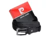 Pierre Cardin 5011 ROB01 fekete férfi marhabőr öv 135 x 3.5 cm