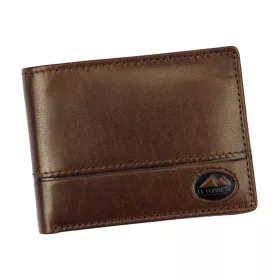   EL FORREST 916/A-22 RFID barna férfi bőr pénztárca 11 x 8.5 x 2.5 cm
