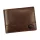 EL FORREST 916/A-22 RFID barna férfi bőr pénztárca 11 x 8.5 x 2.5 cm