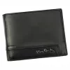 Pierre Cardin EKO17 8806 RFID fekete férfi marhabőr pénztárca 12.5 x 9.5 x 2.8 cm