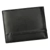 Pierre Cardin EKO17 8806 RFID fekete férfi marhabőr pénztárca 12.5 x 9.5 x 2.8 cm