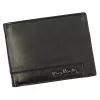 Pierre Cardin EKO17 8806 RFID fekete férfi marhabőr pénztárca 12.5 x 9.5 x 2.8 cm