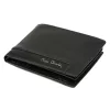 Pierre Cardin EKO17 8806 RFID fekete férfi marhabőr pénztárca 12.5 x 9.5 x 2.8 cm