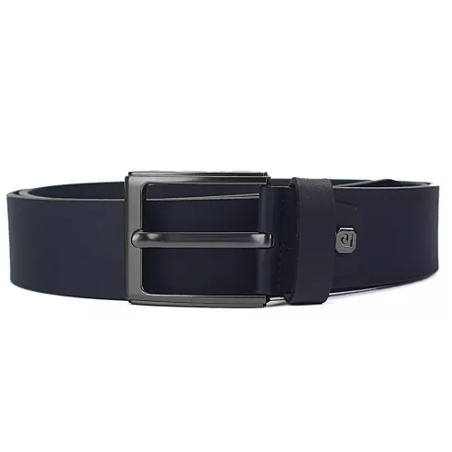 Pierre Cardin PSN 6212 navy férfi marhabőr öv 4 cm