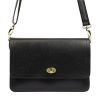 Pierre Cardin 4236 GNC AVANC fekete női bőr válltáska, oldaltáska 32 x 21 x 10 cm