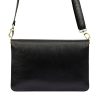 Pierre Cardin 4236 GNC AVANC fekete női bőr válltáska, oldaltáska 32 x 21 x 10 cm