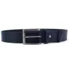 Renato Balestra 040-40 navy férfi marhabőr öv