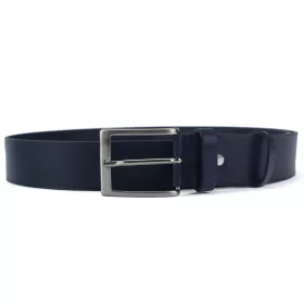 Renato Balestra 040-40 navy férfi marhabőr öv