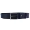 Renato Balestra 040-40 navy férfi marhabőr öv