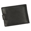 Coveri 1942 563 fekete férfi bőr pénztárca 13 x 9.5 x 3.5 cm