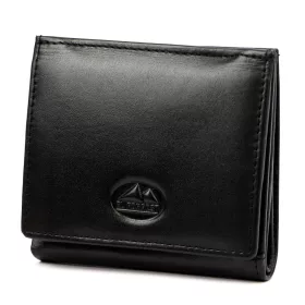   EL FORREST 917-67 RFID fekete női bőr pénztárca 10 x 8.5 x 2 cm