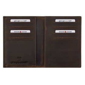   Giorgio Carelli bőr magyar vadászengedély tartó vaddisznó motívummal, RFID védelemmel