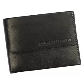   Coveri 1906 288 fekete férfi bőr pénztárca 12.5 x 9.5 x 2.8 cm
