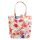 Patrizia 419-013-03 FL fehér-piros női bőr kézitáska, shopper 38 x 37 x 13 cm