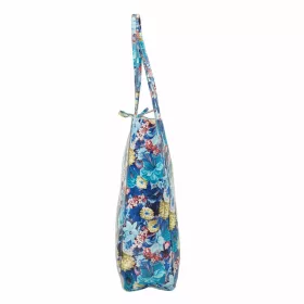   Patrizia 419-013-03 FL fehér-piros női bőr kézitáska, shopper 38 x 37 x 13 cm