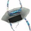 Patrizia 419-013-03 FL fehér-piros női bőr kézitáska, shopper 38 x 37 x 13 cm