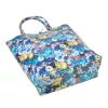Patrizia 419-013-03 FL fehér-piros női bőr kézitáska, shopper 38 x 37 x 13 cm