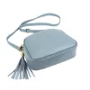 Pierre Cardin 4500 FTT türkiz női bőr válltáska 23.5 x 16.5 x 9 cm