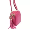 Pierre Cardin 4500 FTT magenta női bőr válltáska 23.5 x 16.5 x 9 cm