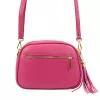 Pierre Cardin 4500 FTT magenta női bőr válltáska 23.5 x 16.5 x 9 cm