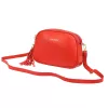 Pierre Cardin 4500 FTT piros női bőr válltáska 23.5 x 16.5 x 9 cm