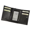 EL FORREST 938-67 RFID fekete női bőr pénztárca 12 x 8 x 3.3 cm