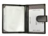 Rovicky CPR-032-BAR RFID barna bőr kártyatartó 8 x 11 x 1.5 cm 