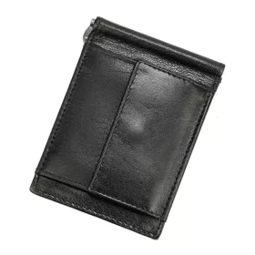   Rovicky CPR-034-BAR RFID fekete férfi bőr pénztárca 8 x 10,5 cm