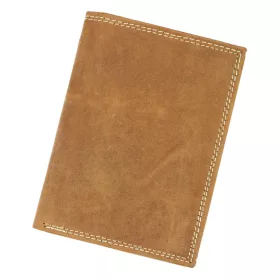   Wild N4-CHM-NL RFID konyakbarna férfi bőr pénztárca 10 x 13.5 x 2.5 cm