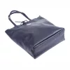 MiaMore 01-014 Z sötétkék női bőr válltáska 40 x 38 x 13 cm