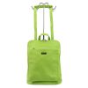 MiaMore 01-015 olasz lime zöld női bőr hátizsák 30 x 37 x 15 cm