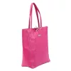 MiaMore 01-014 Z magenta női bőr válltáska 40 x 38 x 13 cm