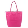 MiaMore 01-014 Z magenta női bőr válltáska 40 x 38 x 13 cm