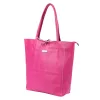 MiaMore 01-014 Z magenta női bőr válltáska 40 x 38 x 13 cm
