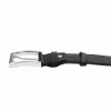 Pierre Cardin GF 9033 fekete férfi marhabőr öv