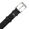 Pierre Cardin GF 9033 fekete férfi marhabőr öv