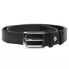 Pierre Cardin GF 9033 fekete férfi marhabőr öv