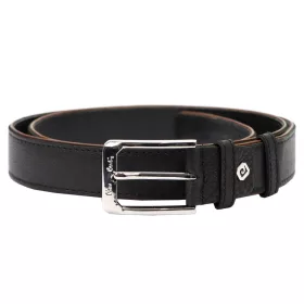 Pierre Cardin GF 9033 fekete férfi marhabőr öv