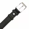 Pierre Cardin GF 9033 fekete férfi marhabőr öv