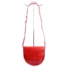 Baleine S26 piros női bőr válltáska 26.5 x 24 x 9 cm