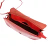Baleine S26 piros női bőr válltáska 26.5 x 24 x 9 cm