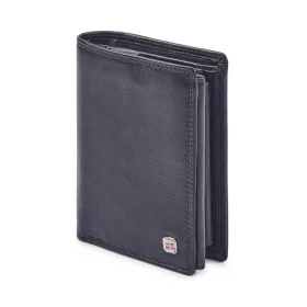   Nordee GW-07 RFID fekete férfi bőr pénztárca 9.5 x 13 x 3 cm