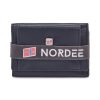 Nordee GW-5617 RFID fekete bőr pénztárca 10.5 x 7.5 x 2.5 cm