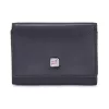 Nordee GW-86 RFID fekete férfi bőr pénztárca 9 x 7 x 2 cm