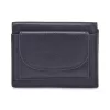 Nordee GW-86 RFID fekete férfi bőr pénztárca 9 x 7 x 2 cm