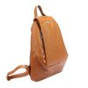 Pierre Cardin FRZ 1750 konyak női bőr hátitáska 33 x 40 x 13 cm 
