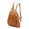 Pierre Cardin FRZ 1750 konyak női bőr hátitáska 33 x 40 x 13 cm 