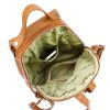 Pierre Cardin FRZ 1750 konyak női bőr hátitáska 33 x 40 x 13 cm 