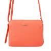 Pierre Cardin FRZ 1655 barna női bőr válltáska, oldaltáska 24 x 18.5 x 10 cm