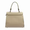 Luka 19-17 MN bézs női bőr kézitáska, válltáska 23 x 19 x 12.5 cm